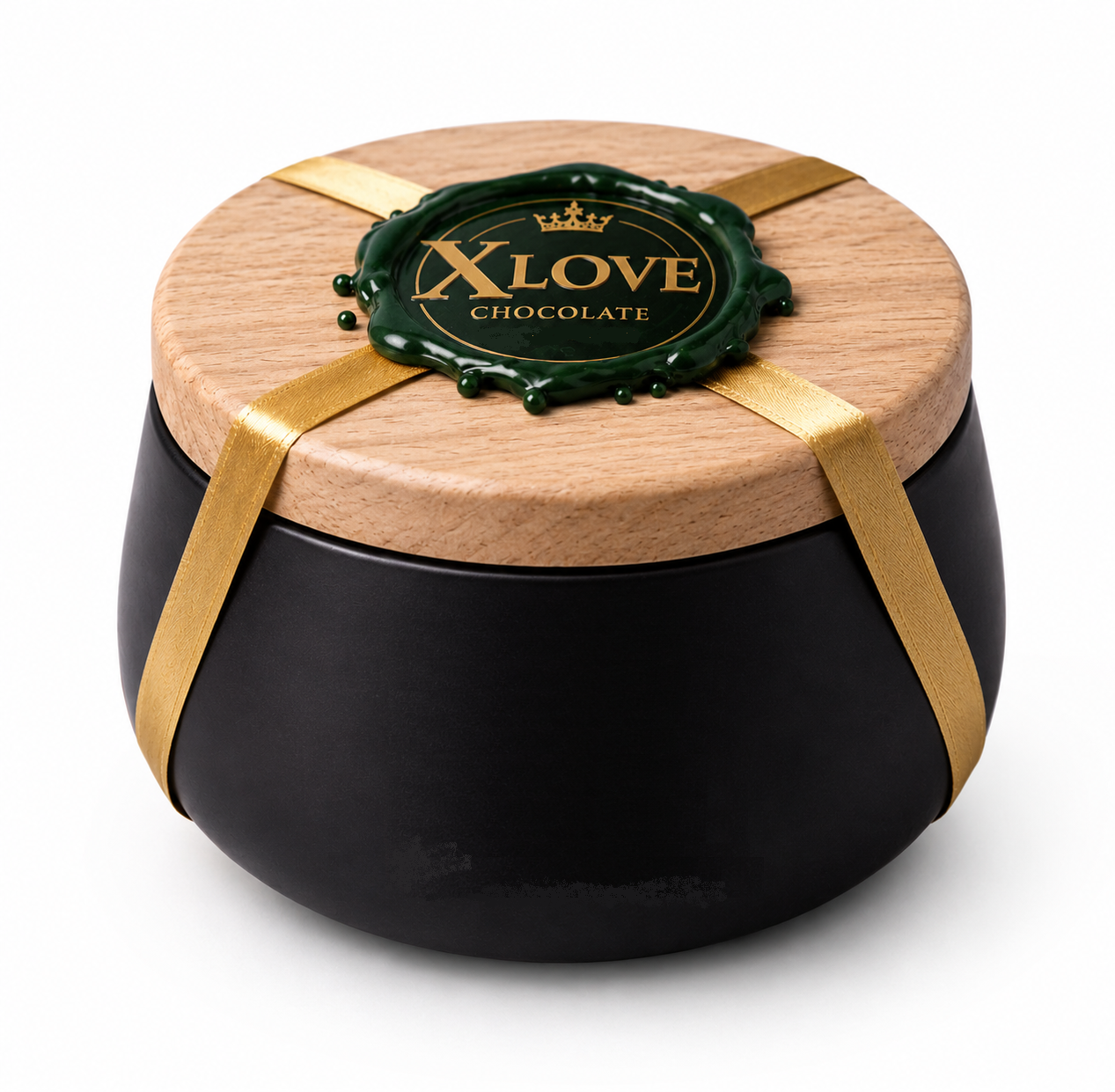 Chocolate Vegano para Casal XLove sem lactose em embalagem premium